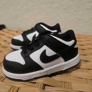 Nike Kids Black and White Sneakers